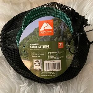 Ozark Trail 4- person table setting
